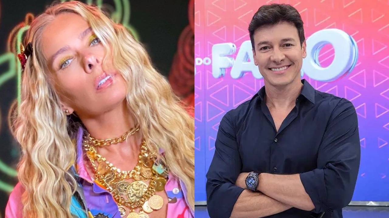 Após testar positivo para Covid-19, Rodrigo Faro é substituído por Adriane Galisteu no ‘Hora do Faro’