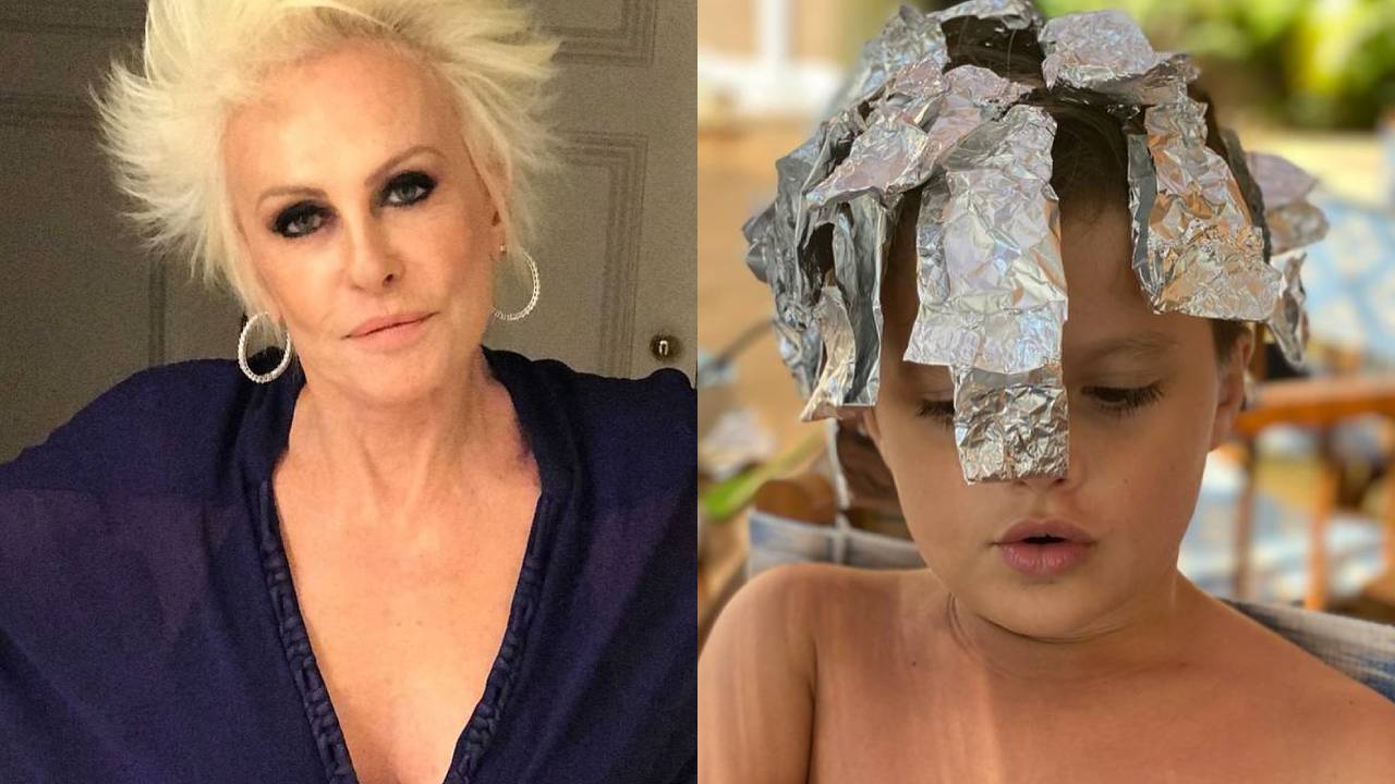 Ana Maria Braga encanta a web ao mostrar novo visual do netinho Bento: “Na turma dos loiros”