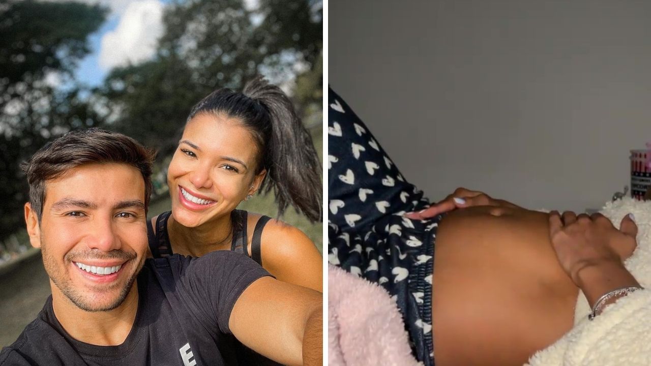 Após previsão de Lene Sensitiva, ex-A Fazenda Jakelyne Oliveira e Mariano suspeitam de gravidez: “Até mexeu”