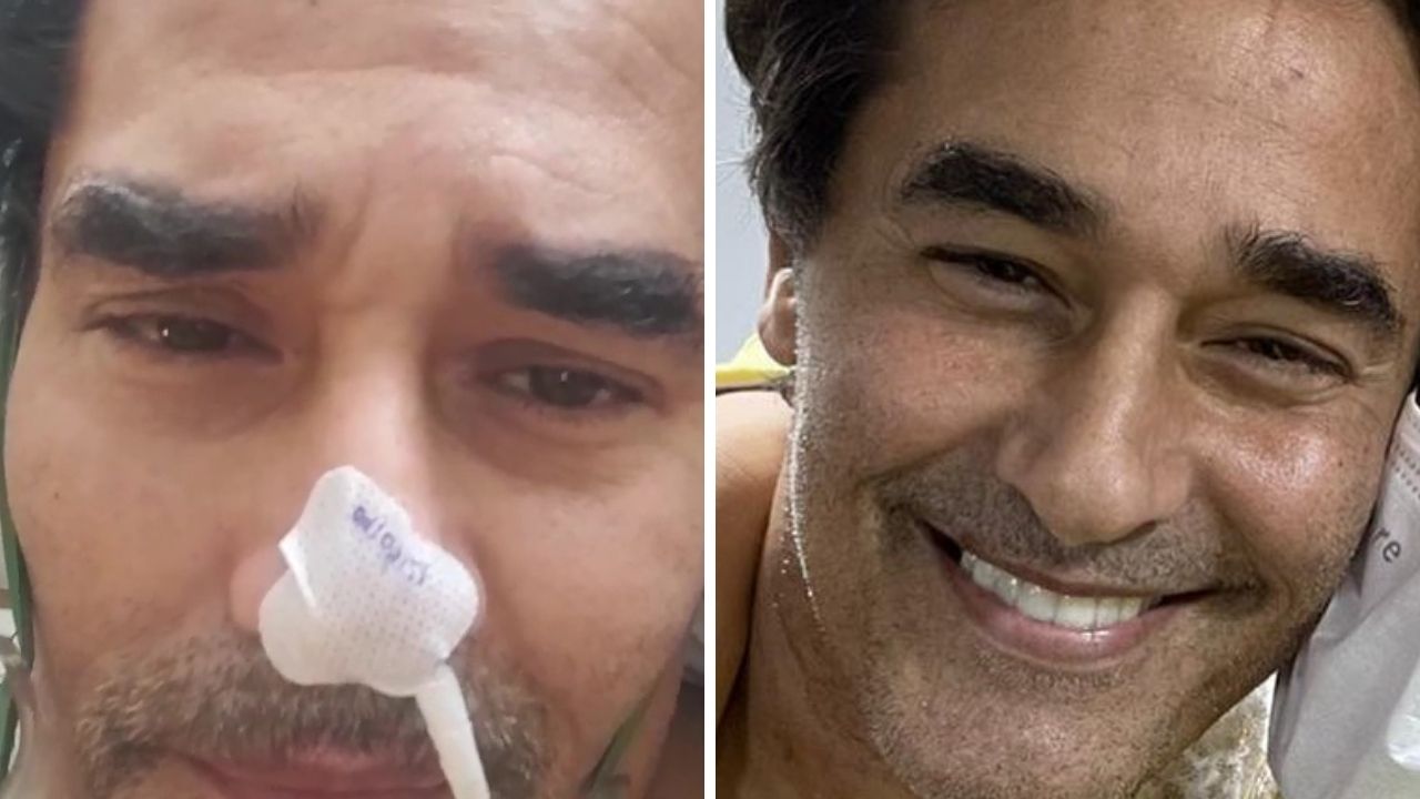Após um mês internado, Luciando Szafir vence a Covid-19 e recebe alta do hospital