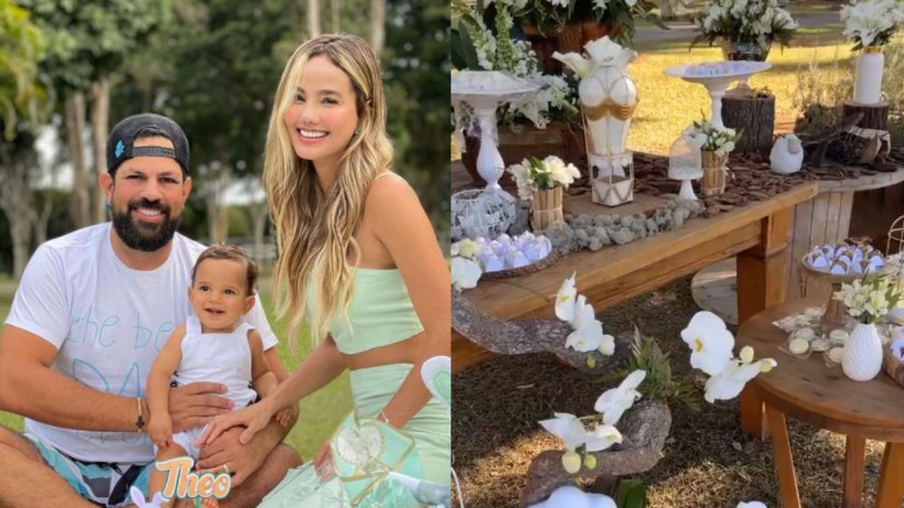 Após susto com filho, Biah Rodrigues e Sorocaba não economizam no luxo e fazem chá revelação dos sonhos