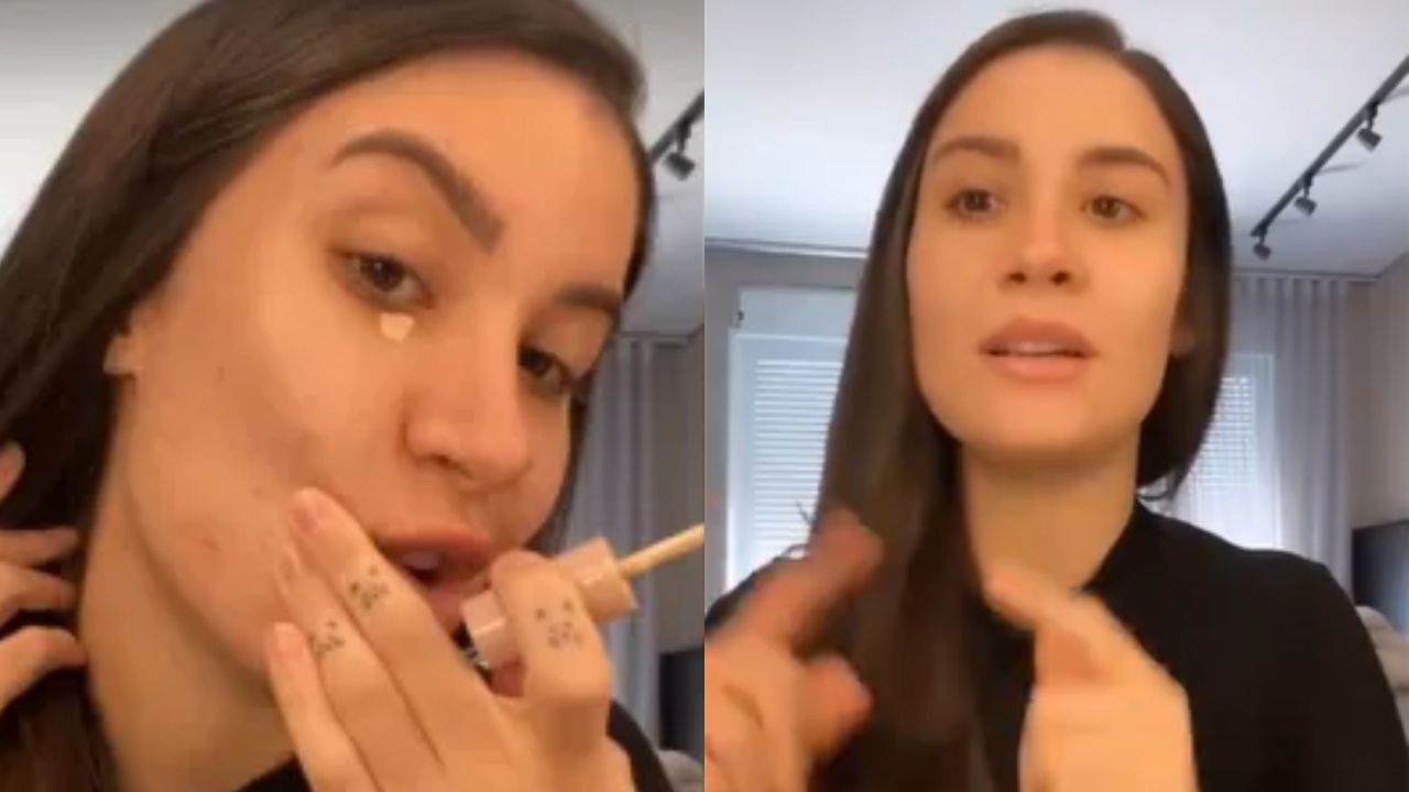 Mãe de primeira viagem, Ex-BBB Bianca Andrade se queixa de acnes no puerpério: “Realidade da mamãe”