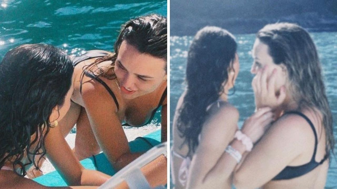 Poderosas, Bruna Marquezine e Rafa Kalimann exibem suas curvas em passeio de iate: “Lindo dia”