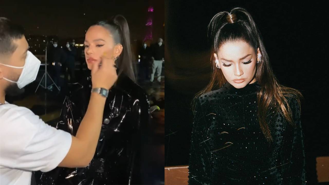 Bruna Marquezine surge com rabo de cavalo e é confundida com ex-BBB Juliette Freire: “Parece muito”