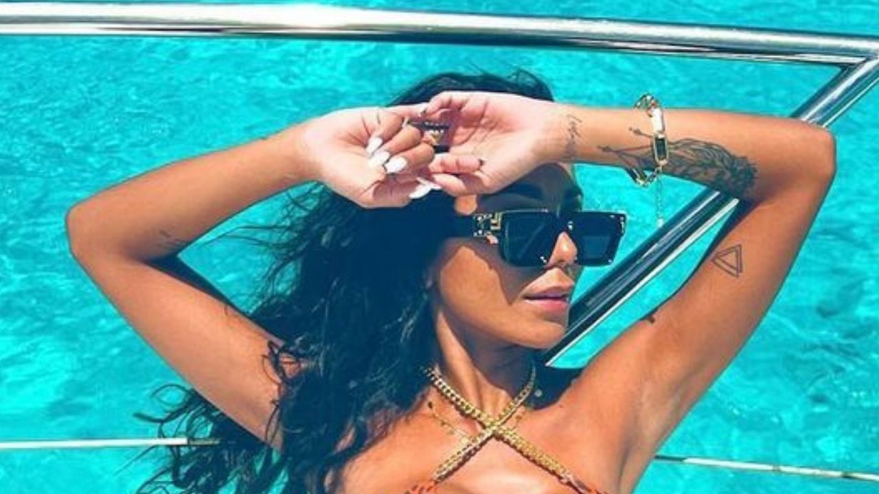 Brunna Gonçalves impressiona com bronze do corpão sarado e seios fartos roubam a cena: “Surreal”
