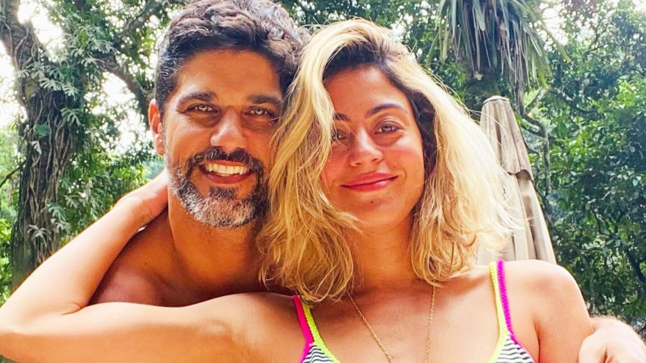 Carol Castro celebra aniversário de Bruno Cabrerizo e exalta relação com enteados: “Maior presente”