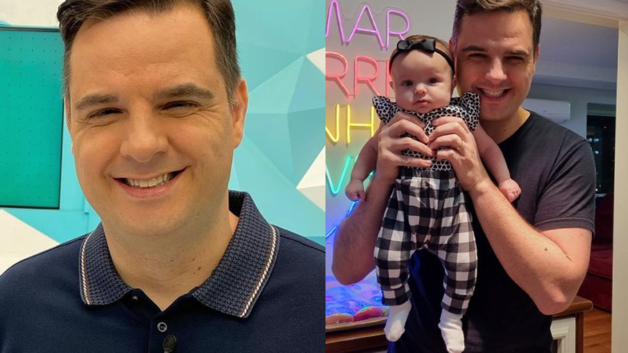 Ainda na UTI, jornalista Chico Garcia ganha recado da filha de três meses e se emociona: “Te amamos!”