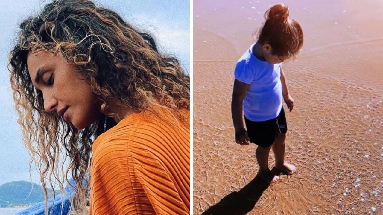 Débora Nascimento chora ao falar da luta para ser feliz e servir como exemplo para a filha: “Uma mulher que teimou”