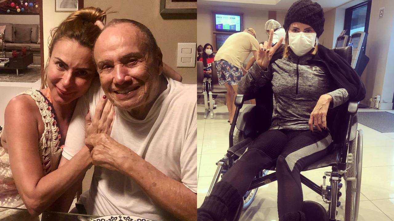 De cadeira de rodas, esposa de Stênio Garcia vai parar no hospital por hérnia de disco: “Dor insuportável”