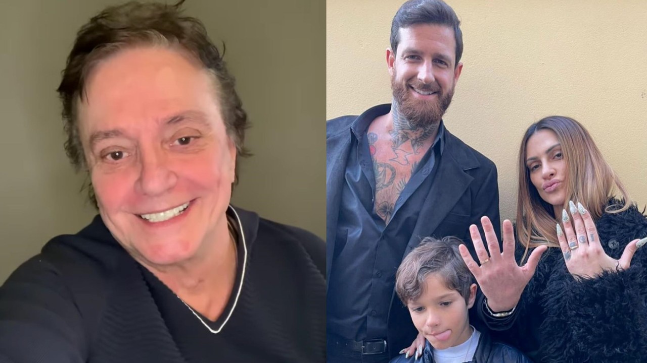 À distância, Fábio Jr. celebra feliz da vida casamento da filha, Cleo Pires: “Amamos vocês muitão”