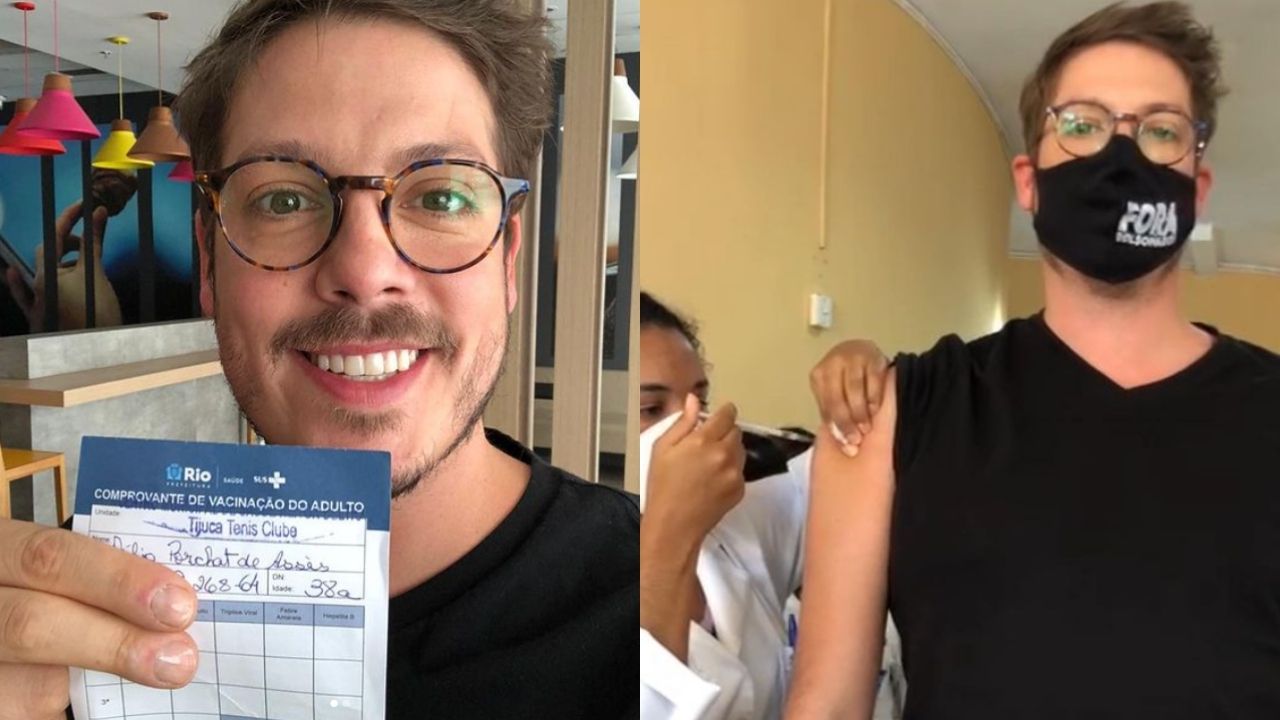 Vacinado contra Covid-19, Fábio Porchat relembra Paulo Gustavo e pede prisão a Bolsonaro: “Ladrão de m*”