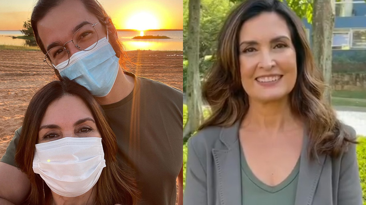 Fátima Bernardes continua viagem a dois com o namorado e posa no primeiro destino: “Giro pelo Brasil”