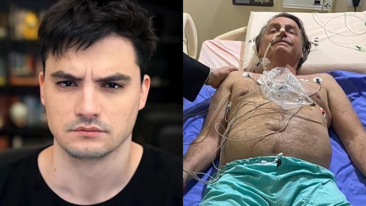 Felipe Neto debocha da internação de Jair Bolsonaro usando frases do próprio presidente: “Chega de frescura e ‘mimimi'”