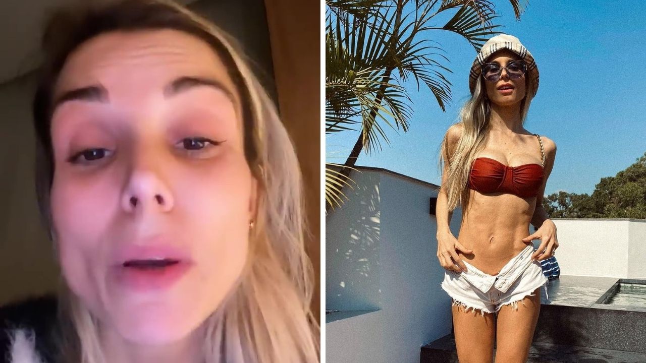 Flávia Viana recebe críticas por estar magra demais e rebate: “Esse corpo alimenta o meu filho”