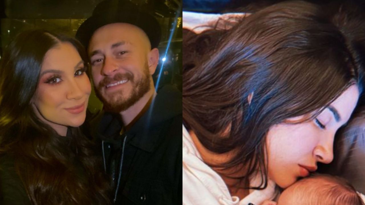 Fred flagra ex-BBB Bianca Andrade dormindo agarradinha com filho recém-nascido e derrete: “Quero morar nessa foto”