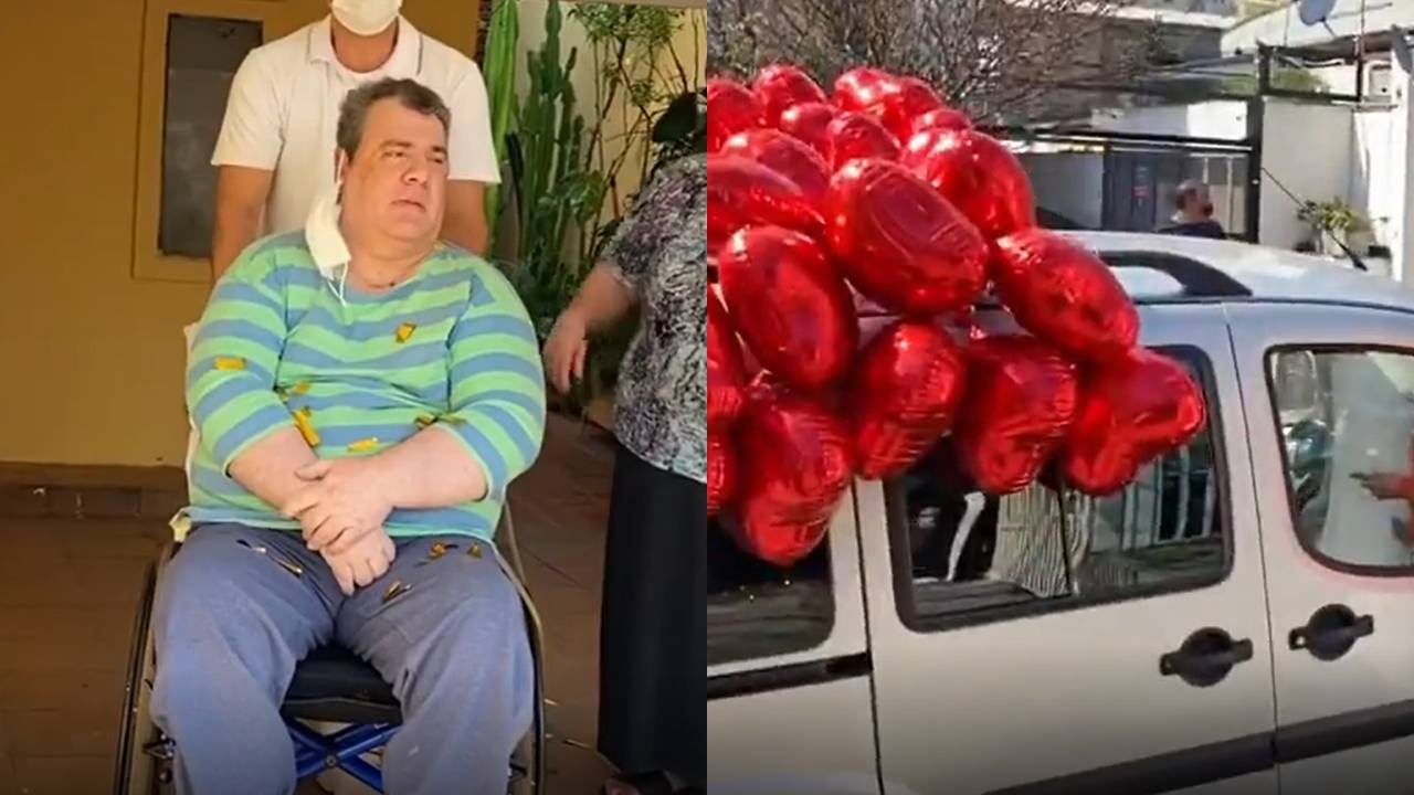 Sem andar há 23 anos, Gerson Brenner ganha carro adaptado após arrecadação de fãs: “Ele nem acreditou”