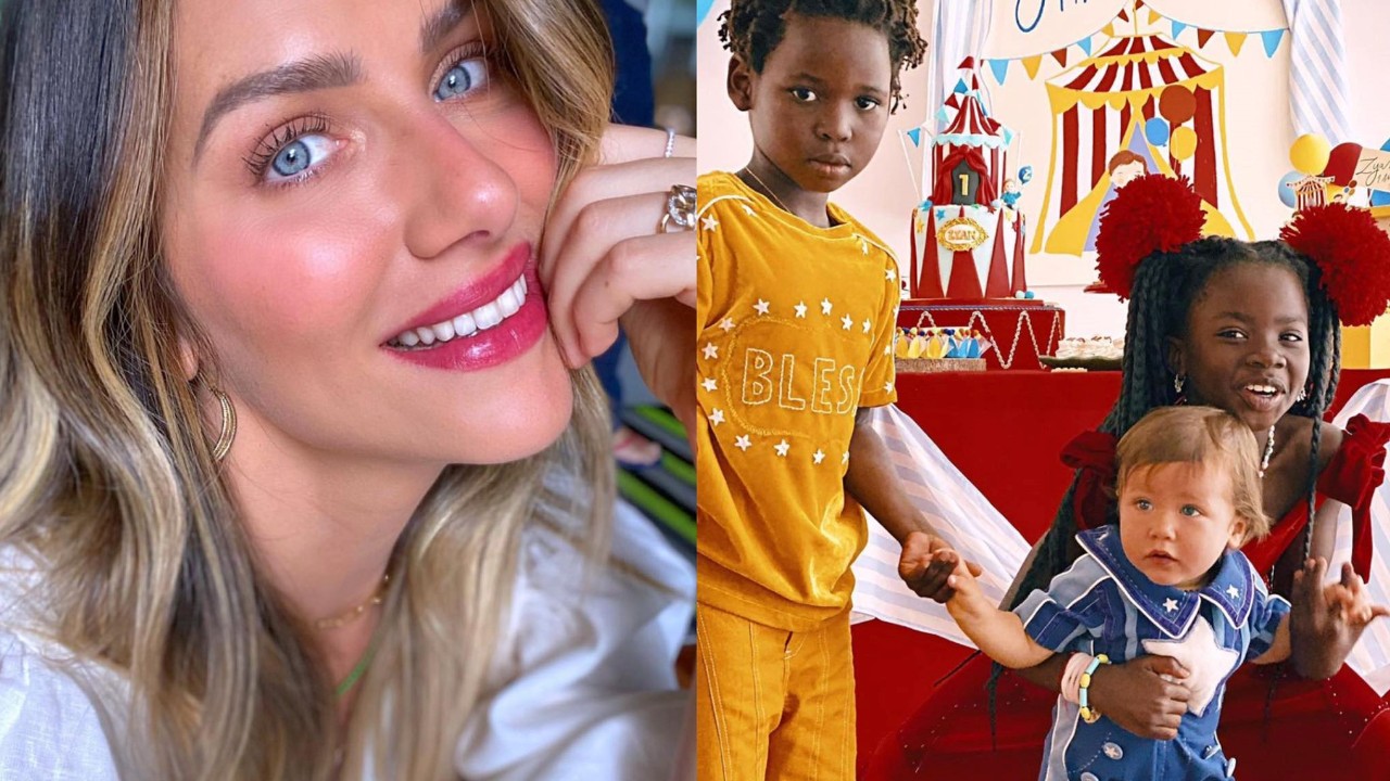 Giovanna Ewbank festeja o primeiro ano do caçula Zyan com festa temática: “Muita foto linda desse circo do amor”