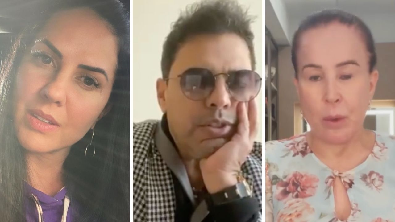 Graciele Lacerda comemora com Zezé di Camargo vitória sobre Zilu: “Cuidou e cuida de todos”