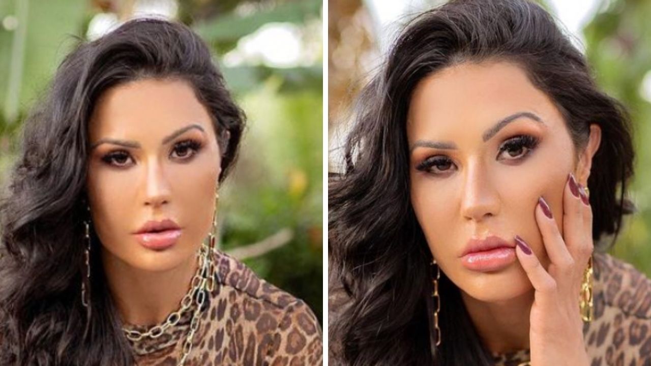 Gracyanne Barbosa usa segunda pele de oncinha e deixa corpão marcado em cada detalhe: “Um escândalo”
