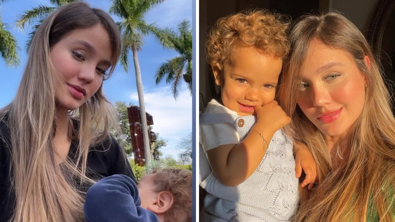 Grávida do segundo bebê, esposa de Sorocaba fala sobre ser mãe aos 24: “Momento certo”