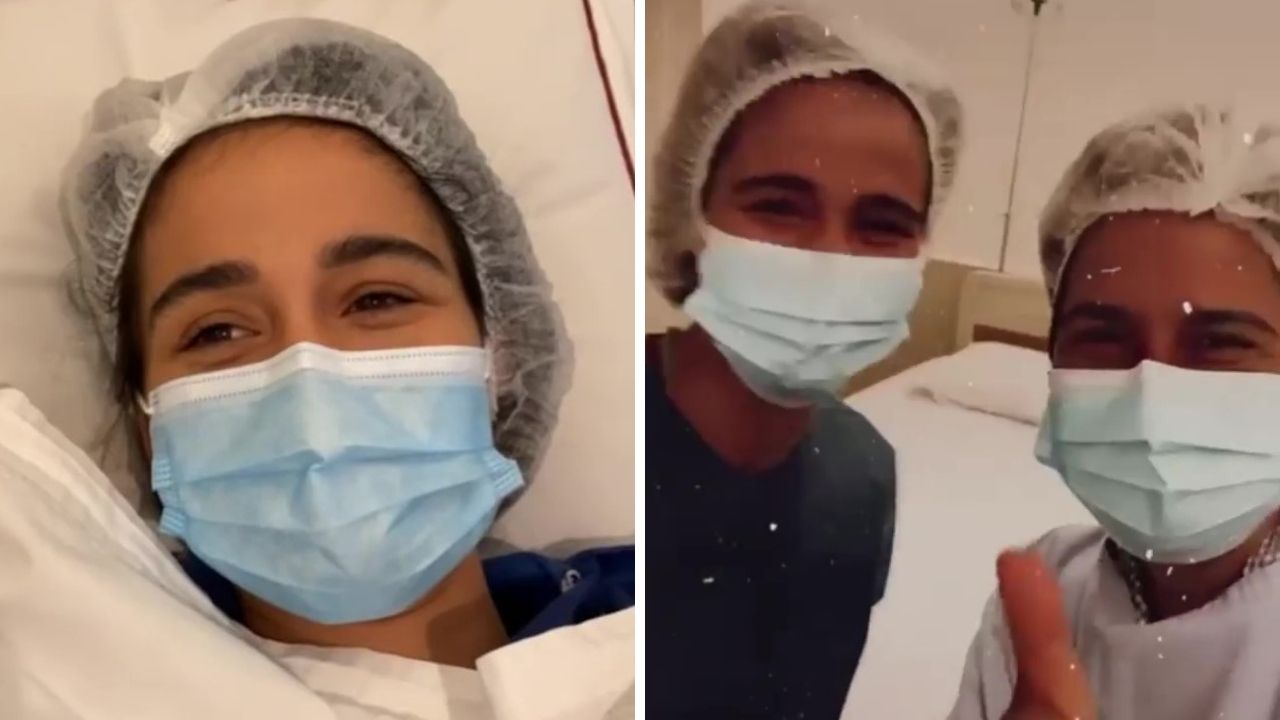 Gravidíssima de gêmeas, Nanda Costa relembra sucesso na terceira tentativa da fertilização: “Pague uma, leve duas”