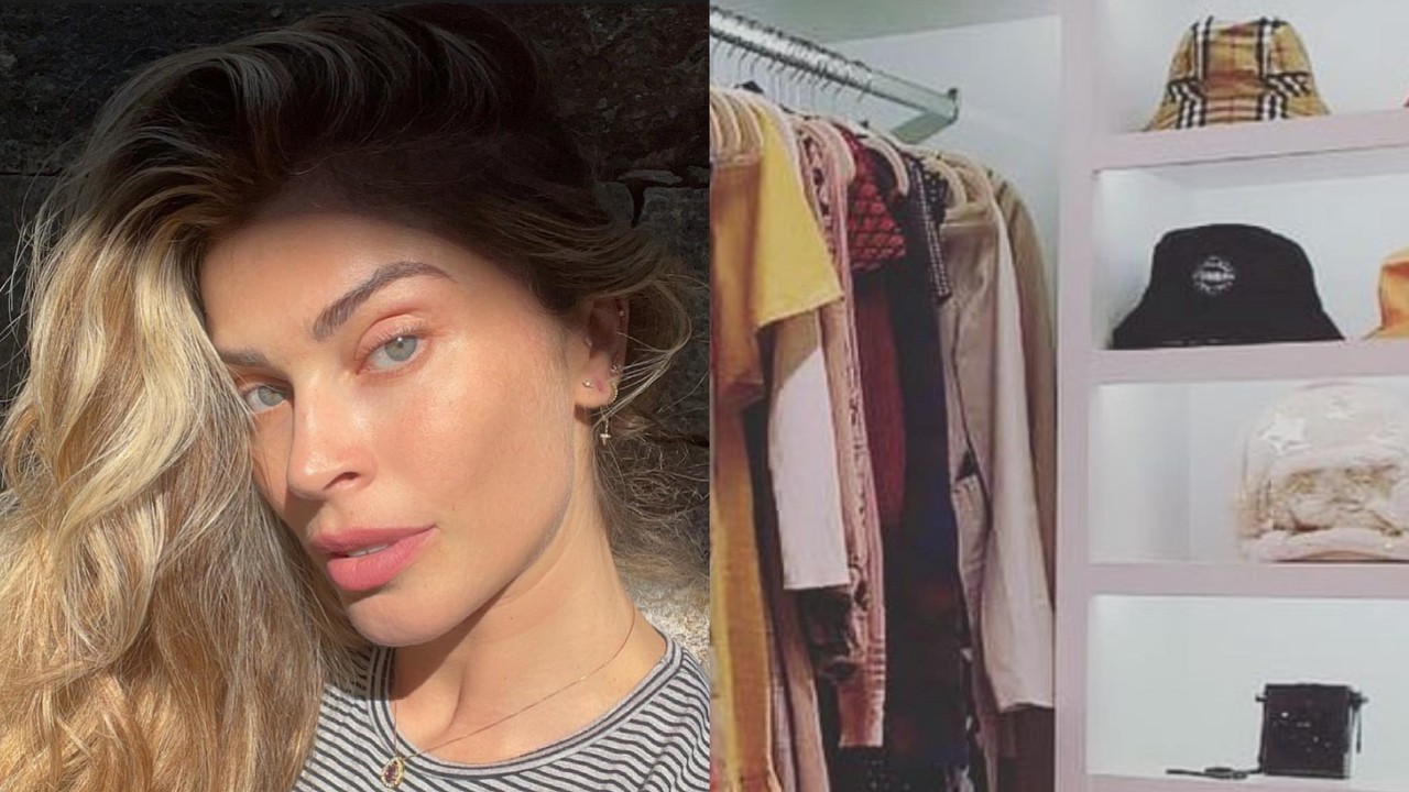 Grazi Massafera mostra closet organizadíssimo, lotado de roupas e acessórios: “Tenho um certo ciuminho”