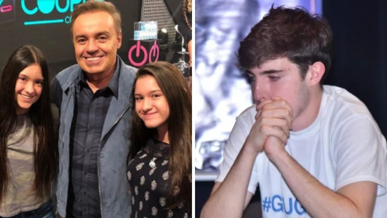 Filho de Gugu Liberato faz críticas a emancipação das irmãs e diz que elas estão sendo manipuladas
