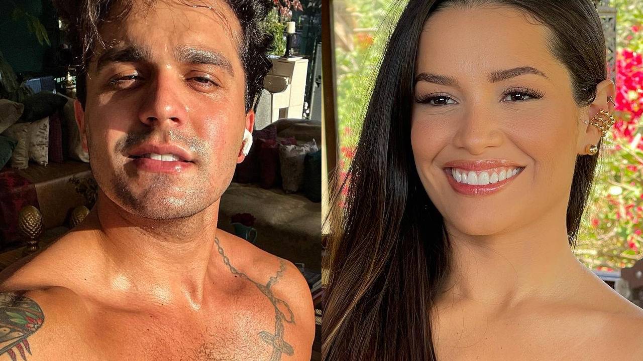 Vai rolar? Sem camiseta, Luan Santana ostenta corpão sarado e é paquerado por ex-BBB Juliette Freire