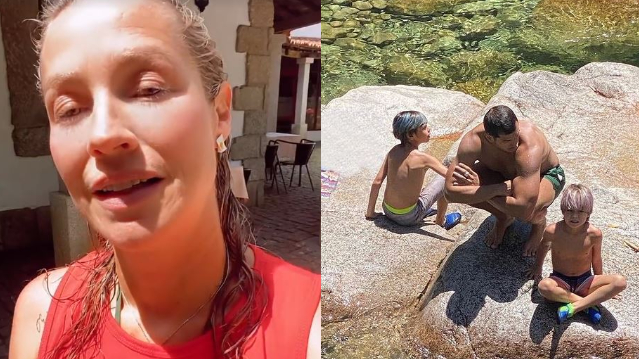 Luana Piovani faz viagem em família e se apaixona com momento entre o namorado e os filhos: “Gratidão”