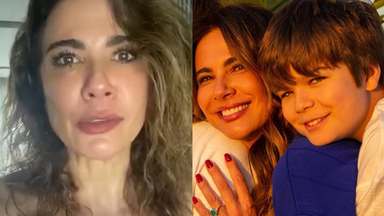 Filho caçula deixa Luciana Gimenez e passa o restante das férias com o pai: “Coração fica apertado”