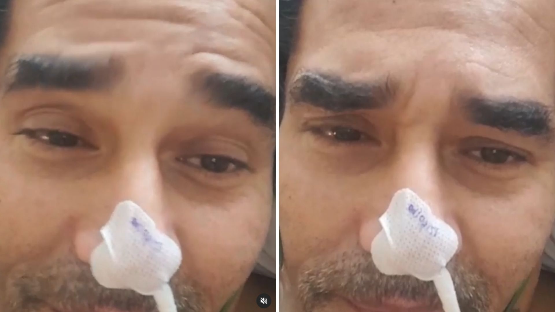 Internado, Luciano Szafir aparece consciente e se emociona ao agradecer apoio: “Estou vivo”