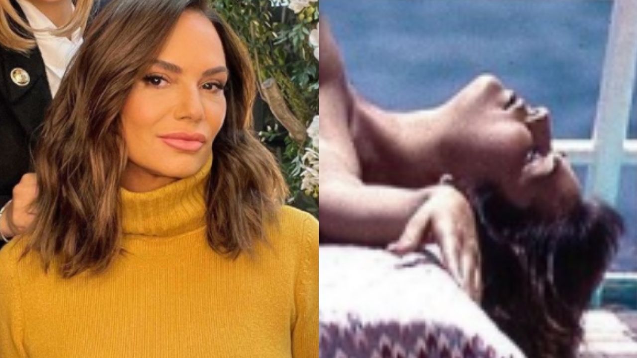 Toda nostálgica, Luiza Brunet resgata clique ousadíssimo fazendo topless aos 25 anos: “Não estou nua!”