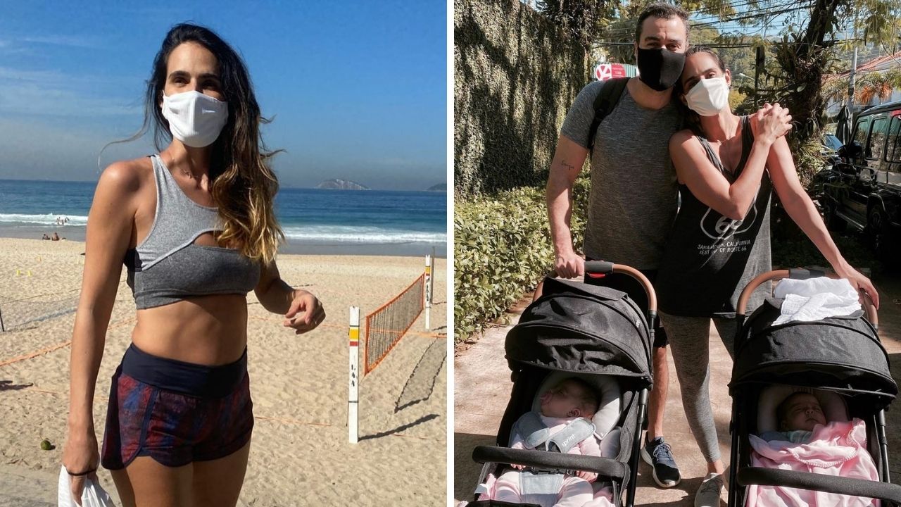 Mãe de gêmeas, Marcella Fogaça confessa cansaço pela maternidade e desabafa: “Puerpério é fo**”