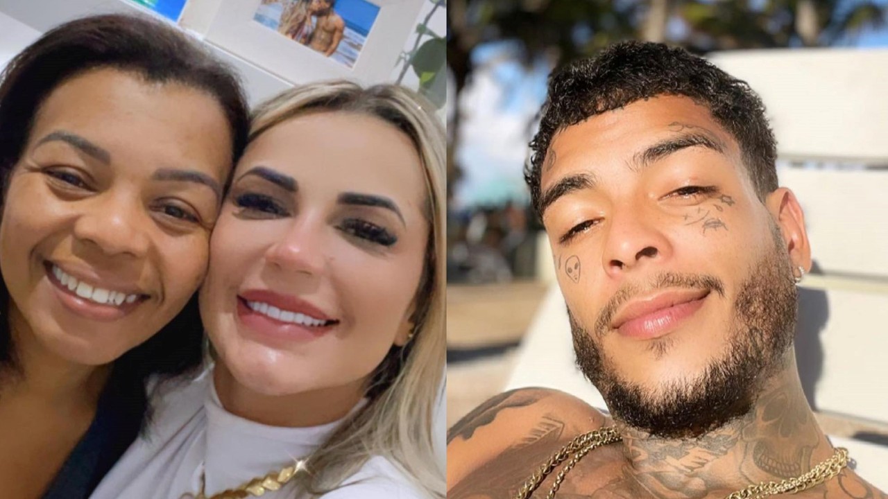 Após polêmicas e desentendimentos, mãe e viúva de MC Kevin fazem as pazes: “O amor fala mais alto”