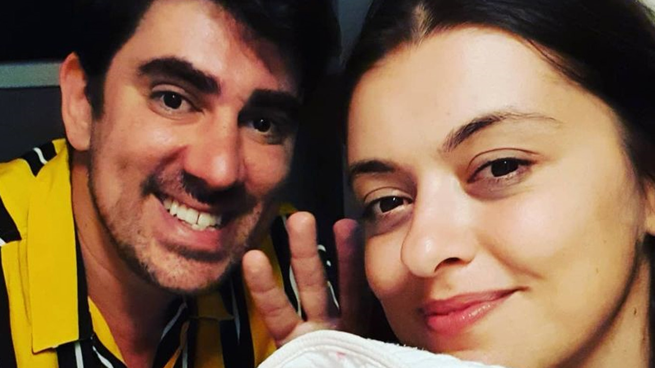 Marcelo Adnet e Patricia Cardoso celebram sete meses da filha com festinha junina