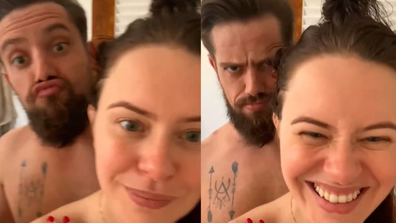 Mari Bridi protagoniza momento íntimo com Rafael Cardoso e esquenta web: “Marido tá de palhaçada”