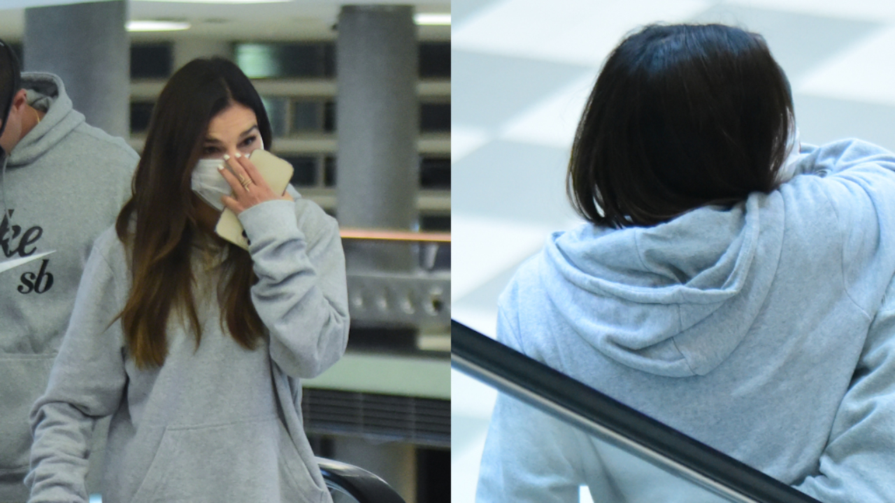A fila andou? Mariana Rios troca carinhos com moreno misterioso durante embarque em São Paulo