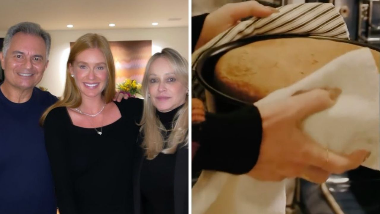 Marina Ruy Barbosa faz o bolo de seu aniversário e mostra habilidade para a confeitaria: “Você leva jeito”