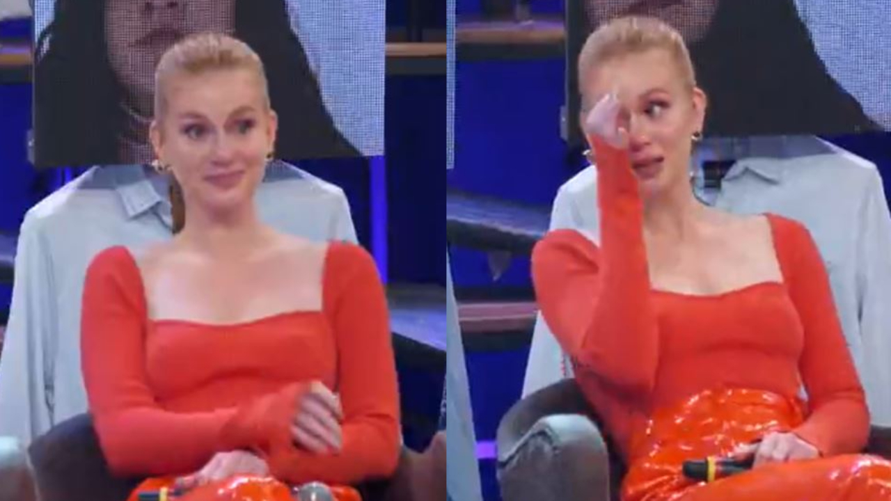 Marina Ruy Barbosa cai no choro ao vivo no ‘Altas Horas’ e faz reflexão sincera: “Tentar buscar ser feliz”