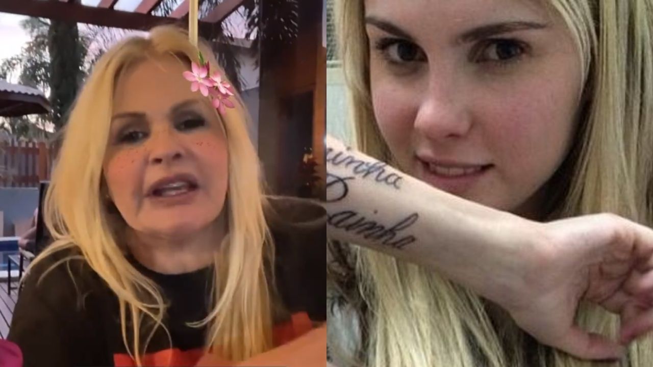 Monique Evans relembra tatuagem que a filha fez em sua homenagem e faz questão de tirar onda: “Maior mico”