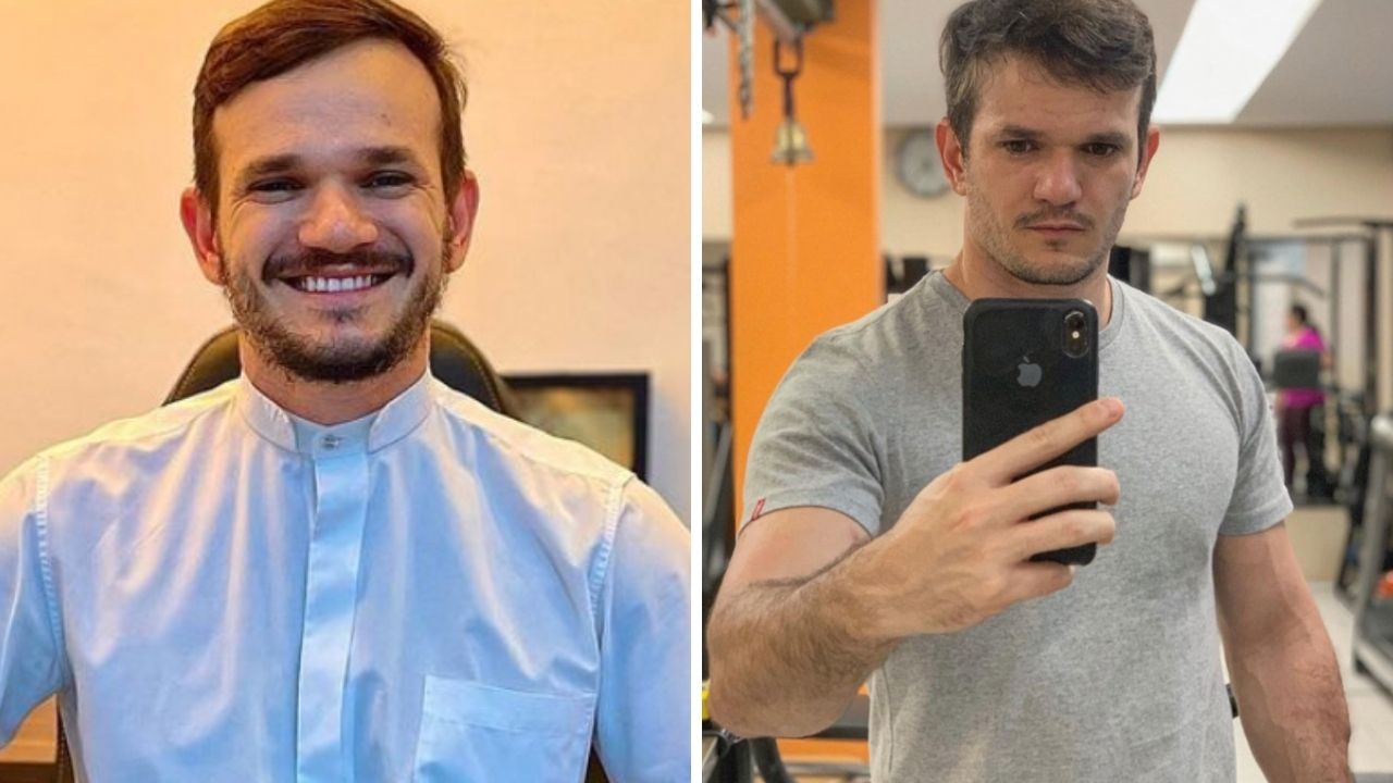 Padre bonitão bomba nas redes sociais e conquista 1,4 milhão de seguidores com rotina “comum”