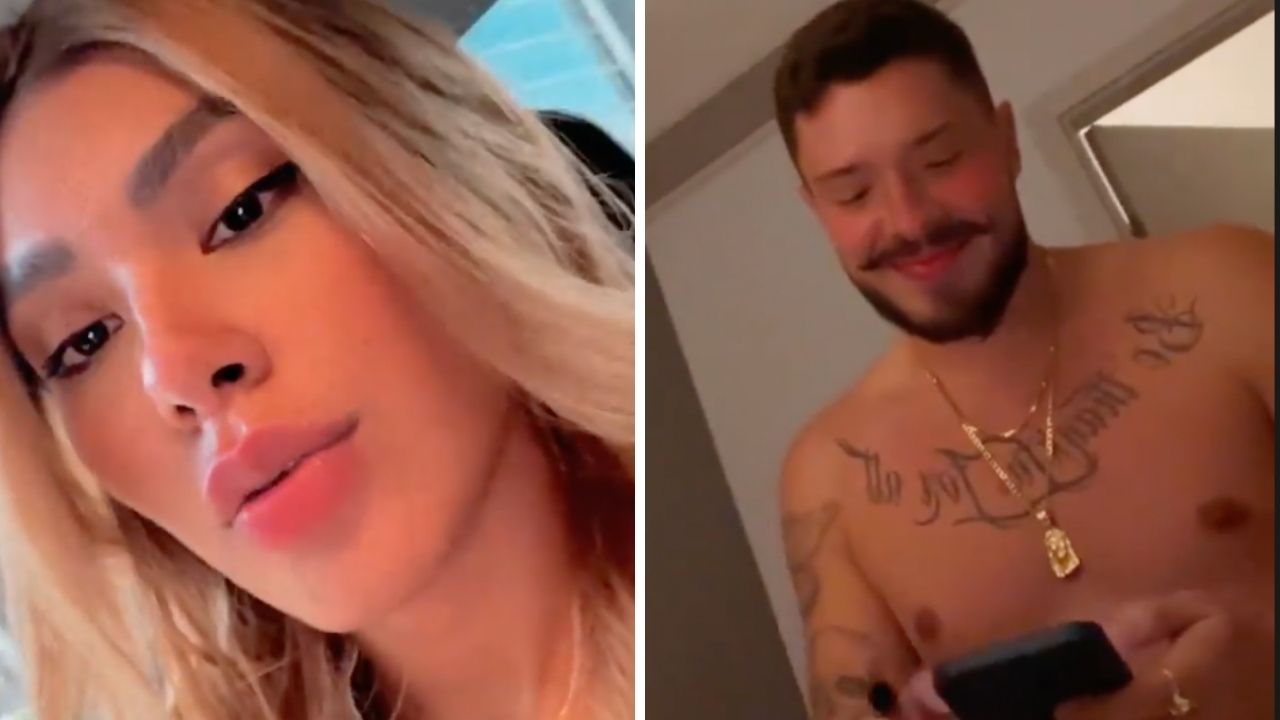 Sem filtros, ex-BBB Pocah expõe o noivo e diz que foi bloqueada: “A gente brigou, discutiu”