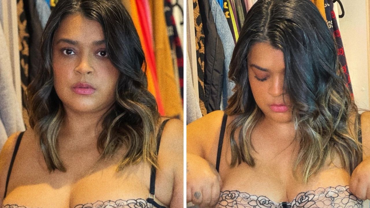 Marido surpreende Preta Gil e registra cantora de lingerie em seu closet: “Ele ama tirar fotos”