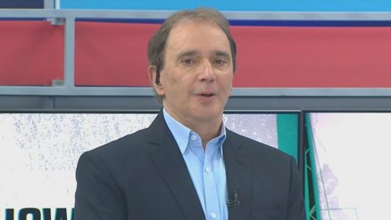 Ao vivo, Reginaldo Leme deixa escapar deslize e comete gafe na Band: “Bom dia, amigos da Globo”
