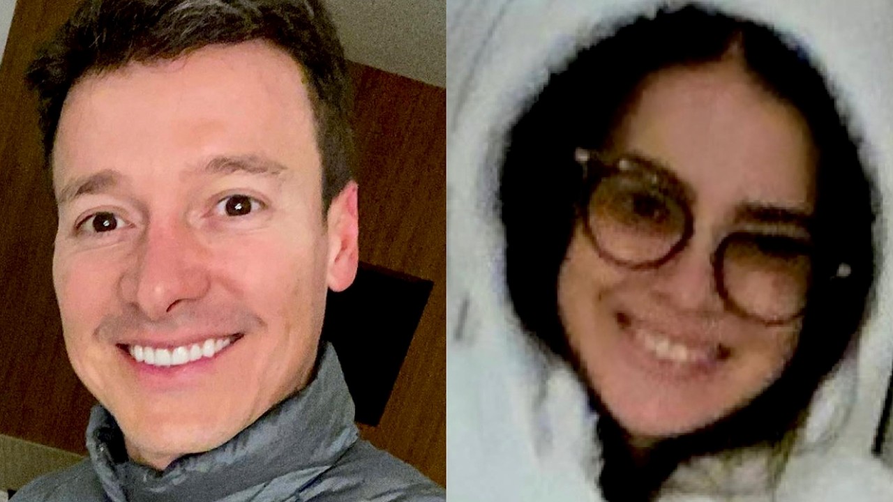 Em dia de frio extremo, Rodrigo Faro flagra a esposa em momento peculiar e brinca: “Na frente, atrás, do lado”