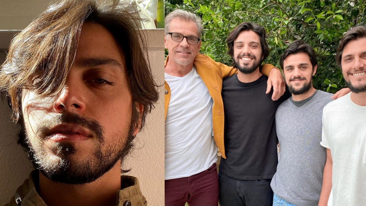 Rodrigo Simas resgata clique da infância para parabenizar o pai e semelhança deixa web boquiaberta: “Idêntico”