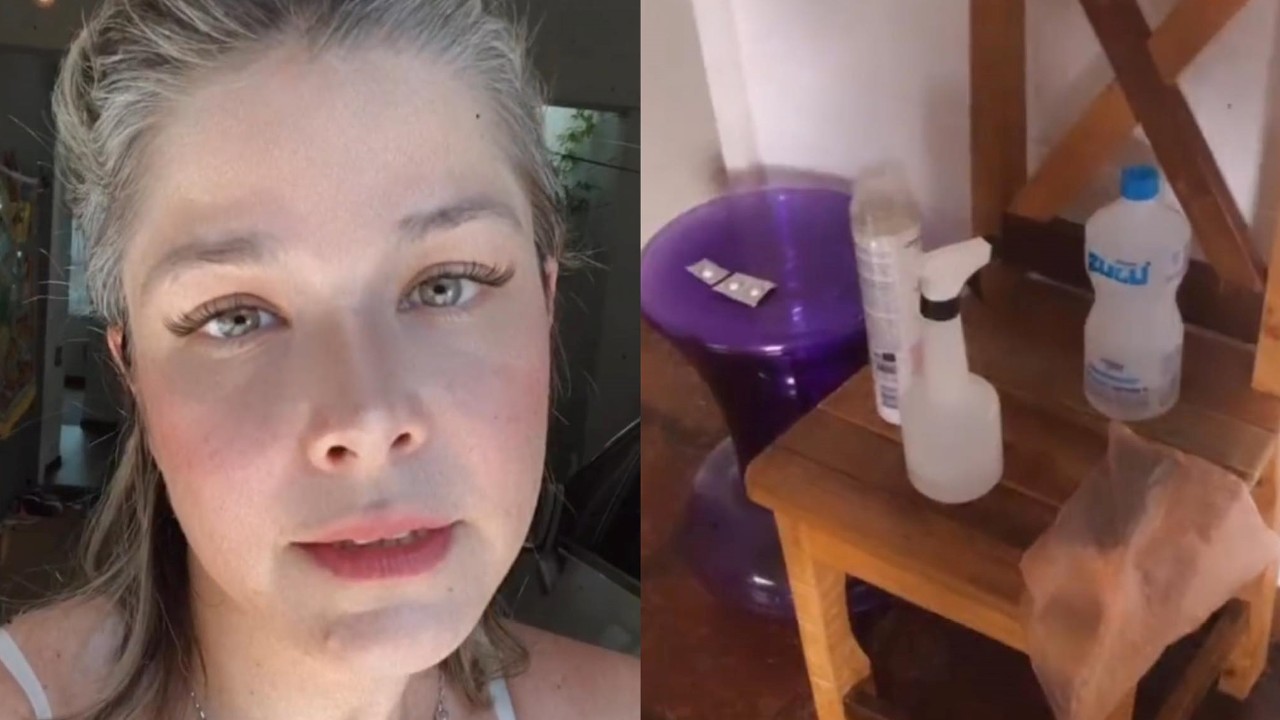 Samara Felippo mostra aparatos de proteção para ver as filhas isoladas com Covid-19: “Meu kit”