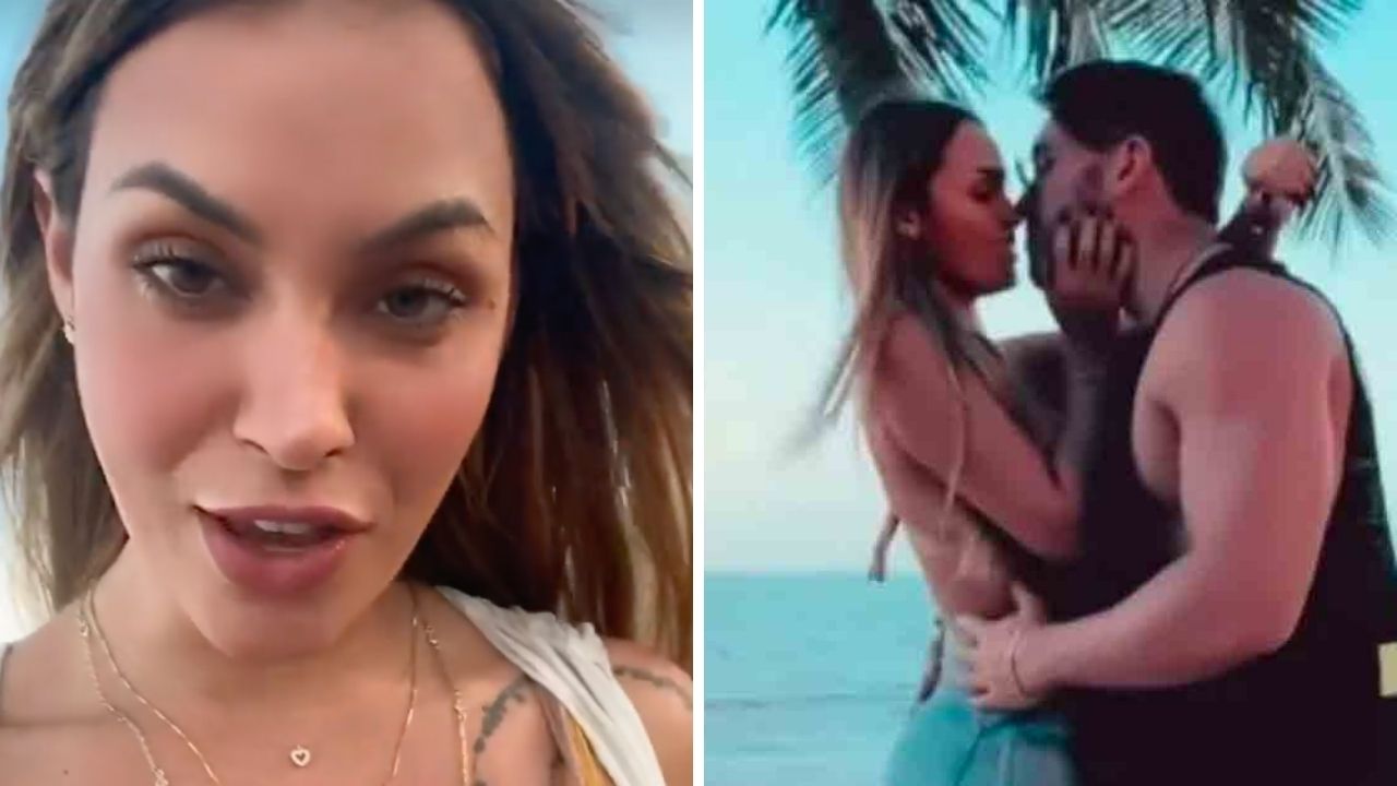 Ex-BBB Sarah Andrade diz que romance com Lucas Vianna foi fora dos planos: “Somos intensos”