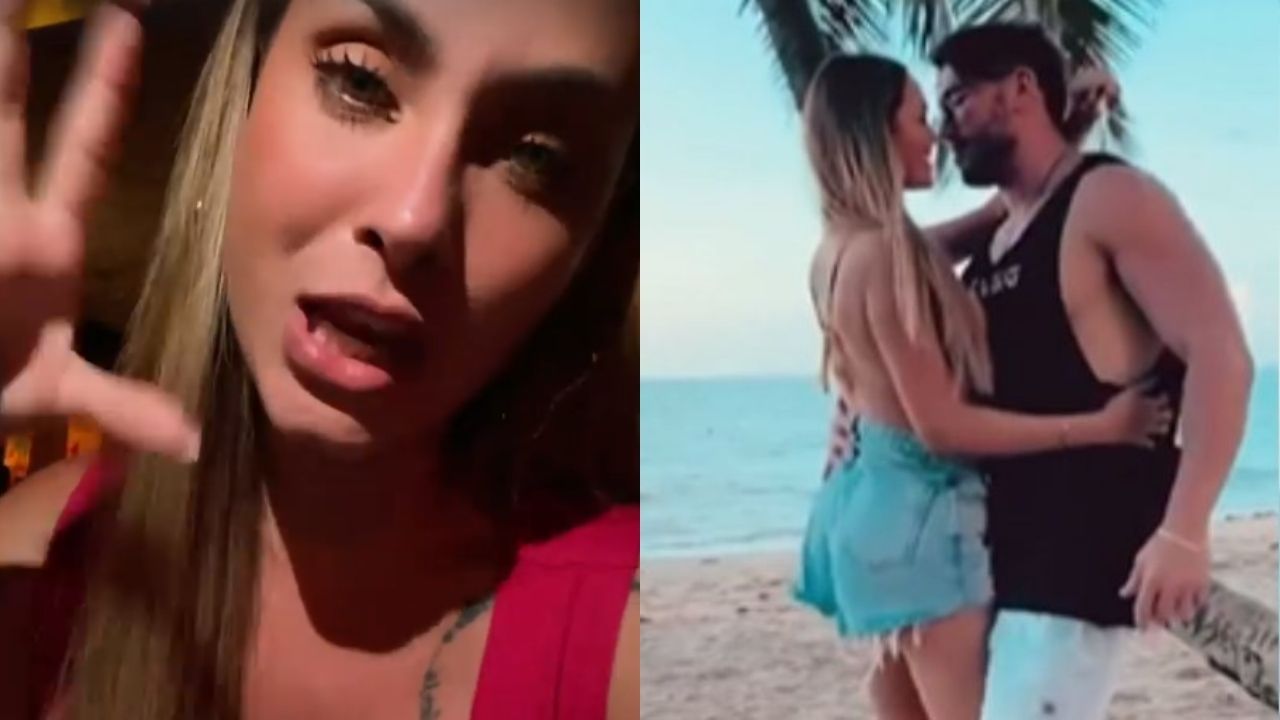 Apaixonadíssima, ex-BBB Sarah Andrade revela começo de namoro com Lucas Viana: “Eu que beijei ele”
