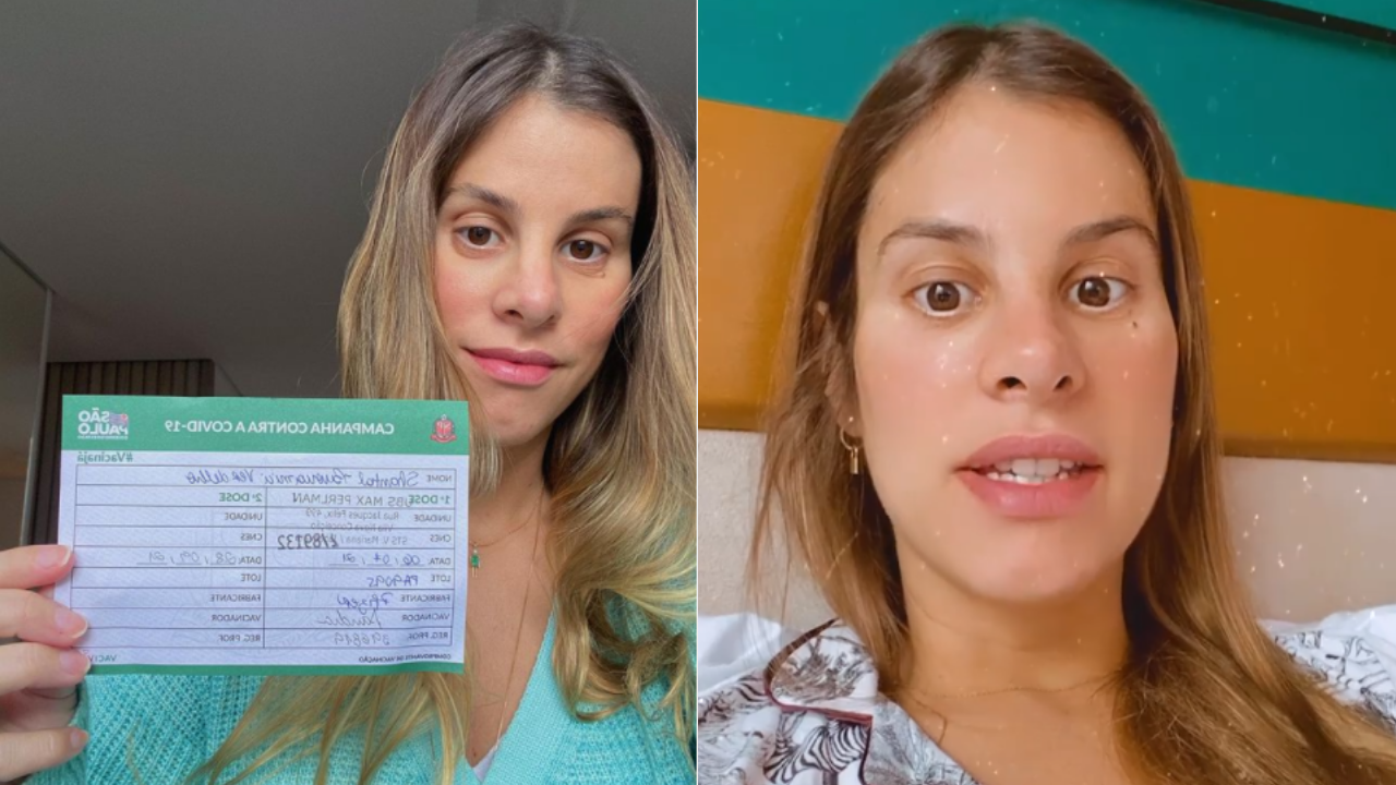 Grávida de risco, Shantal detalha desrespeito e perrengue para tomar vacina contra Covid-19: “Quase fui embora”